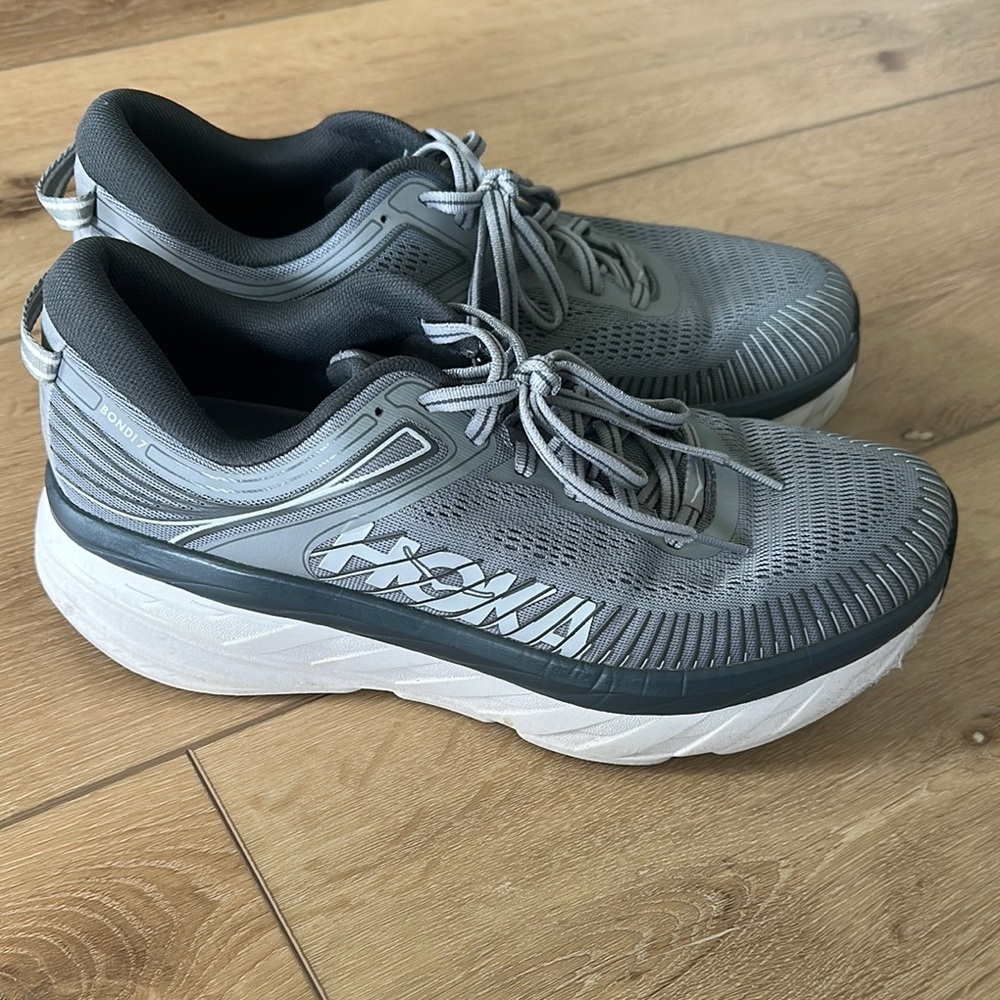 Hoka Men's Gray Running Shoes